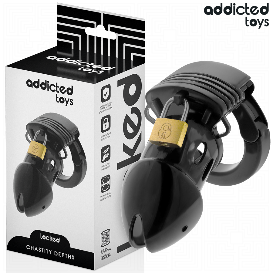Addicted Toys Locked - Chastity Depths Peniskãfig 7,5 Cm