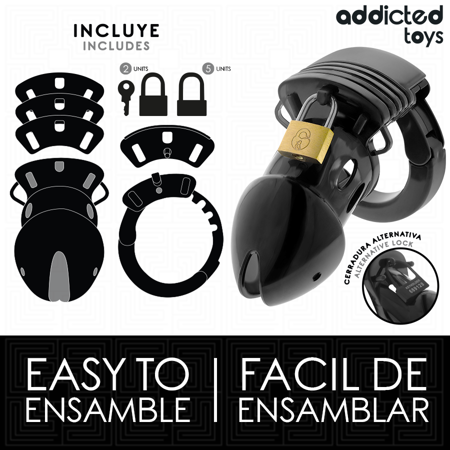 Addicted Toys Locked - Chastity Depths Peniskãfig 7,5 Cm