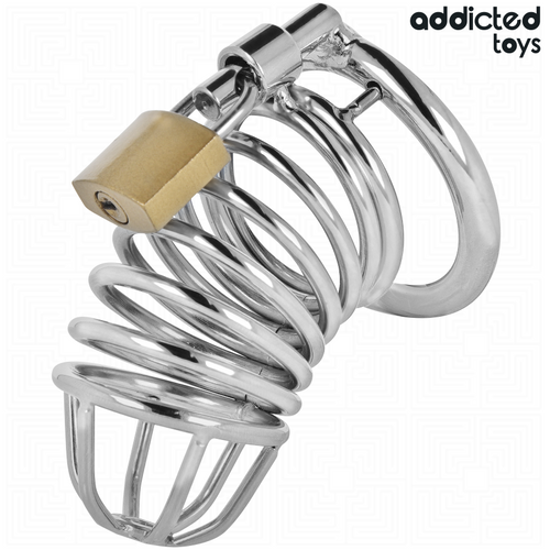 Addicted Toys Locked - Iron Cell Metall-Peniskã„Fig Größe M