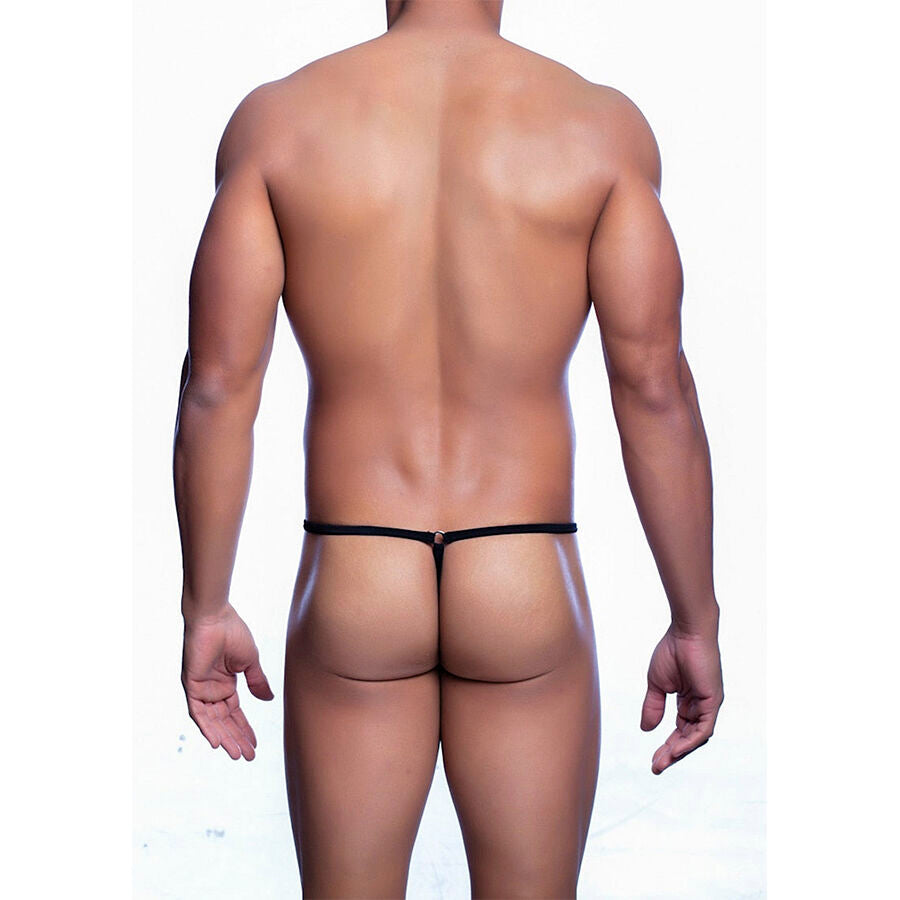 Mob - Schwarzer Trã„Nenfã–Rmiger Tanga S/M