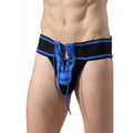 Mob - Fetish Jockstrap Football Blau Größe   M