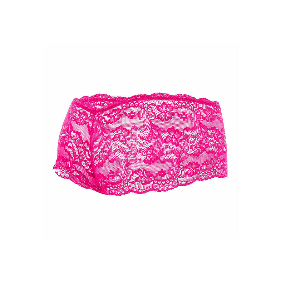 Mob - Rosa Spitzenboxer Größe   L/XL