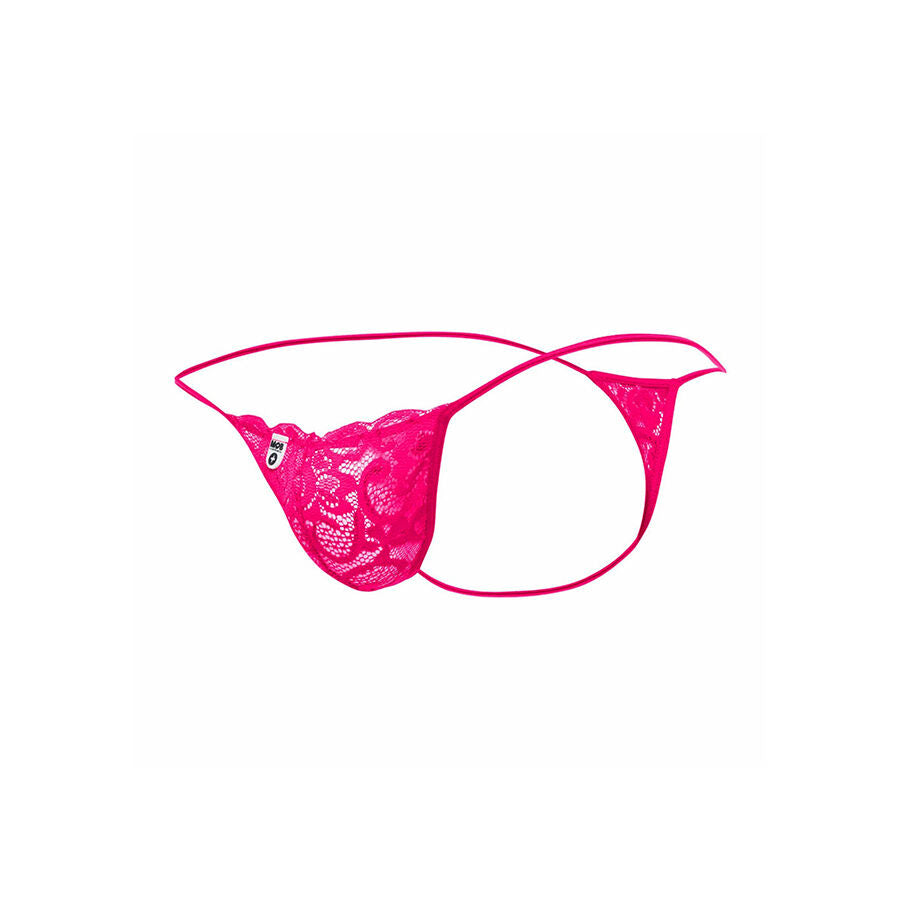 Mob - Rosa Spitzen-Tanga Größe   L/XL