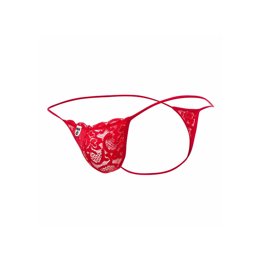 Mob - Roter Spitzen-Tanga Größe   L/XL