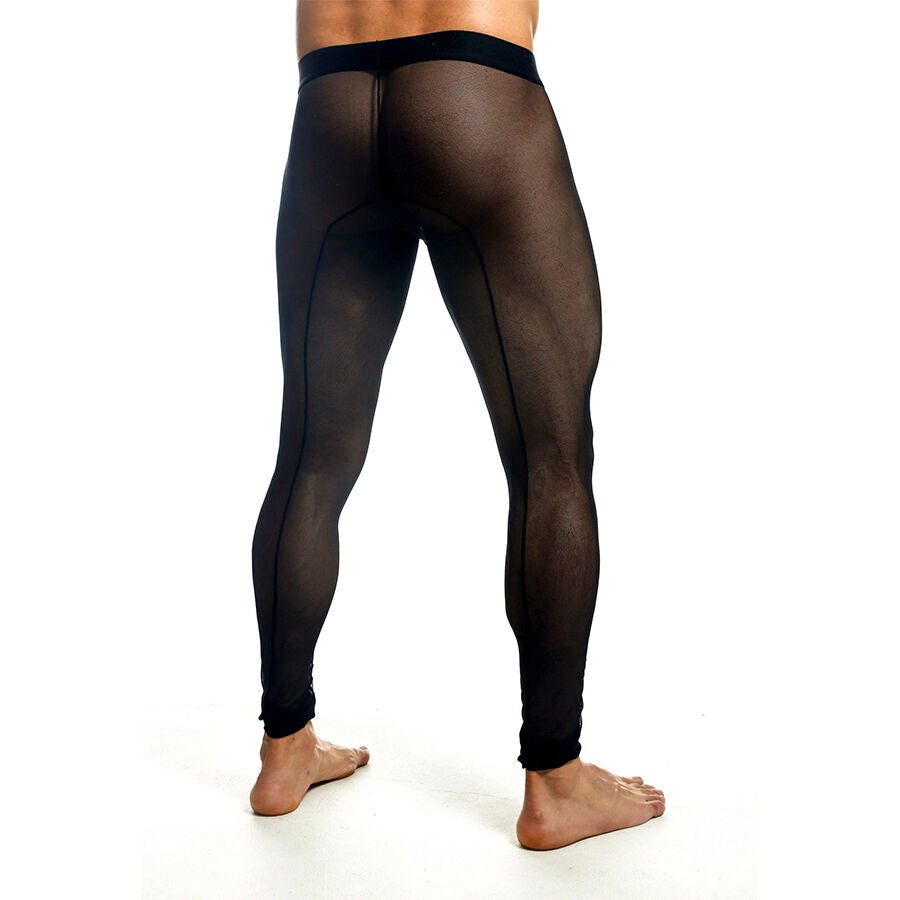 Mob - Schwarze Transparente Strumpfhosen Größe   S