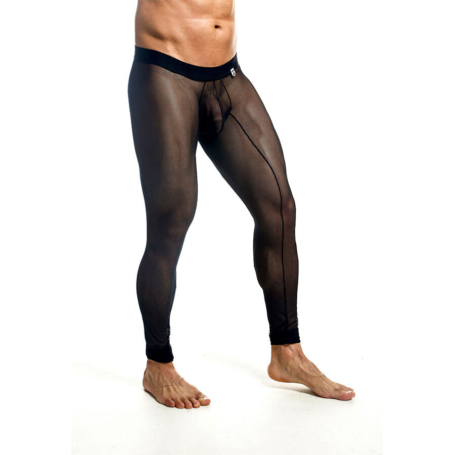 Mob - Schwarze Transparente Strumpfhosen Größe   M