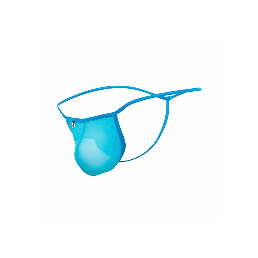 Mob - Transparenter T-Förmiger Tanga Aqua Größe  S/M