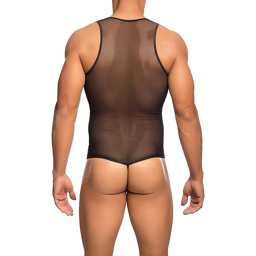 Mob - Transparenter Schwarzer Bodysheer Größe  S/M