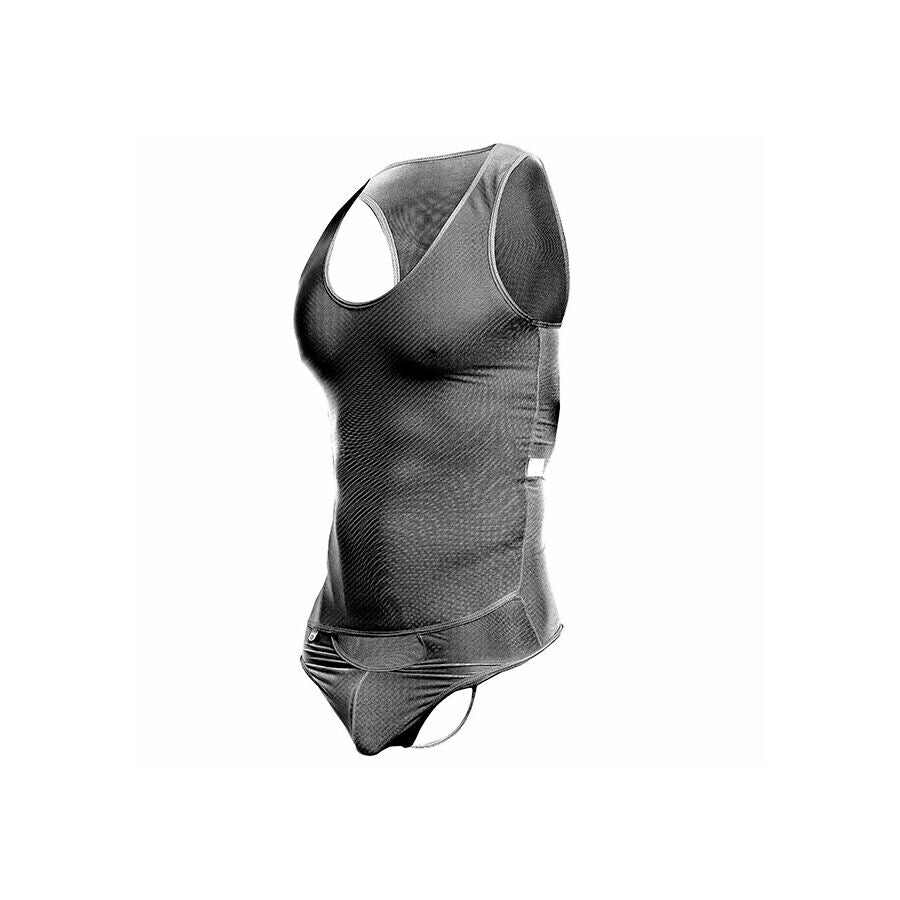Mob - Transparenter Schwarzer Bodysheer Größe  S/M