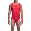 Mob - Roter Transparenter Bodyshee Größe  S/M