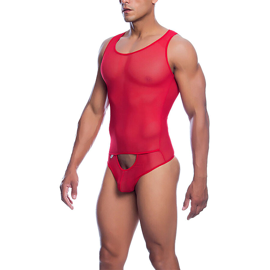 Mob - Roter Transparenter Bodyshee Größe  L/XL