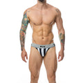 Mob - Classic Stripe Weisser Jock Größe  S