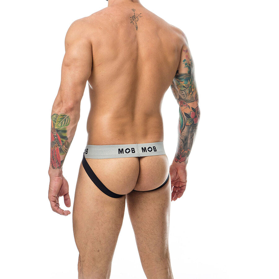 Mob - Classic Stripe Weisser Jock Größe XXL