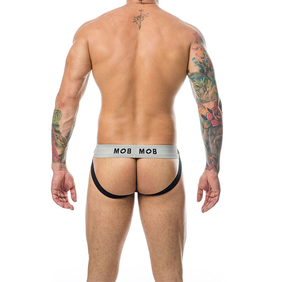 Mob - Classic Stripe Weisser Jock Größe XXL