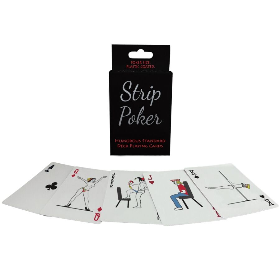 Kheper Games - Strip Poker Humorvolles Spielkartendeck