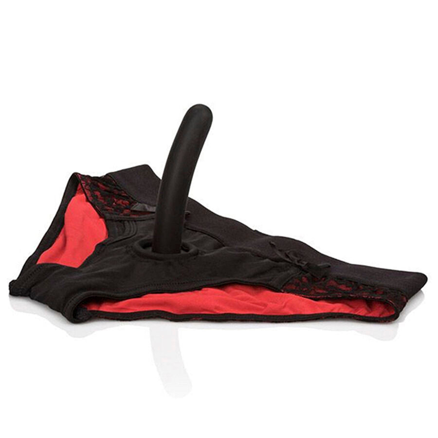 Calexotics - Scandal Set Roter Höschen Mit Dildo Größe L/Xl