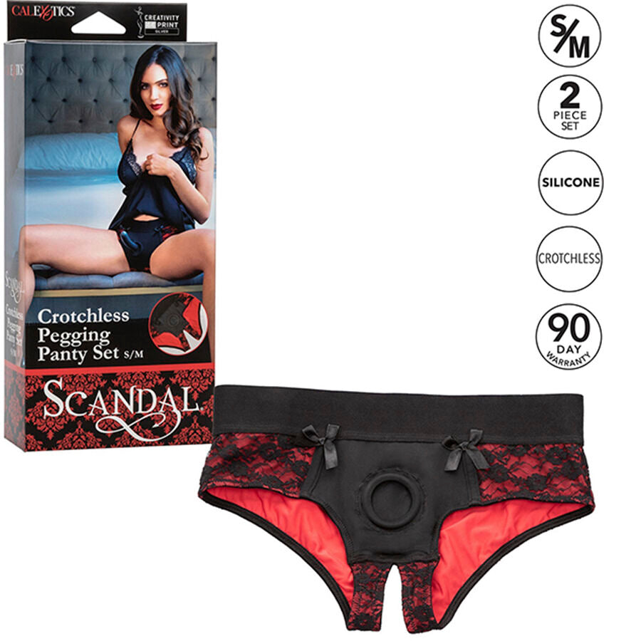 Calexotics - Scandal Set Aus Schwimmendem Höschen Mit Dildo  S/M
