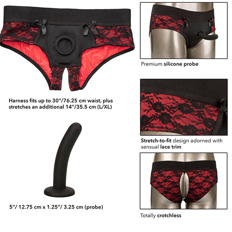Calexotics - Scandal Set Aus Schwimmendem Höschen Mit Dildo  L/Xl