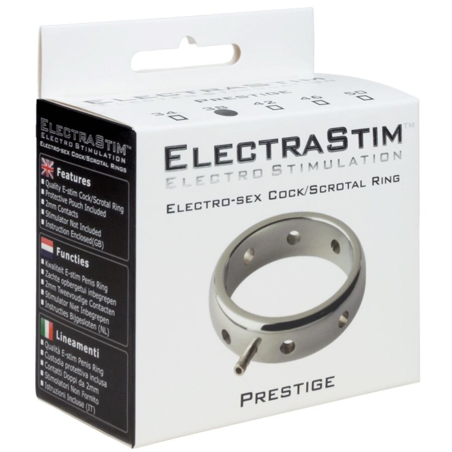 Electrastim - Prestige Elektromagnetischer Penisring Aus Metall