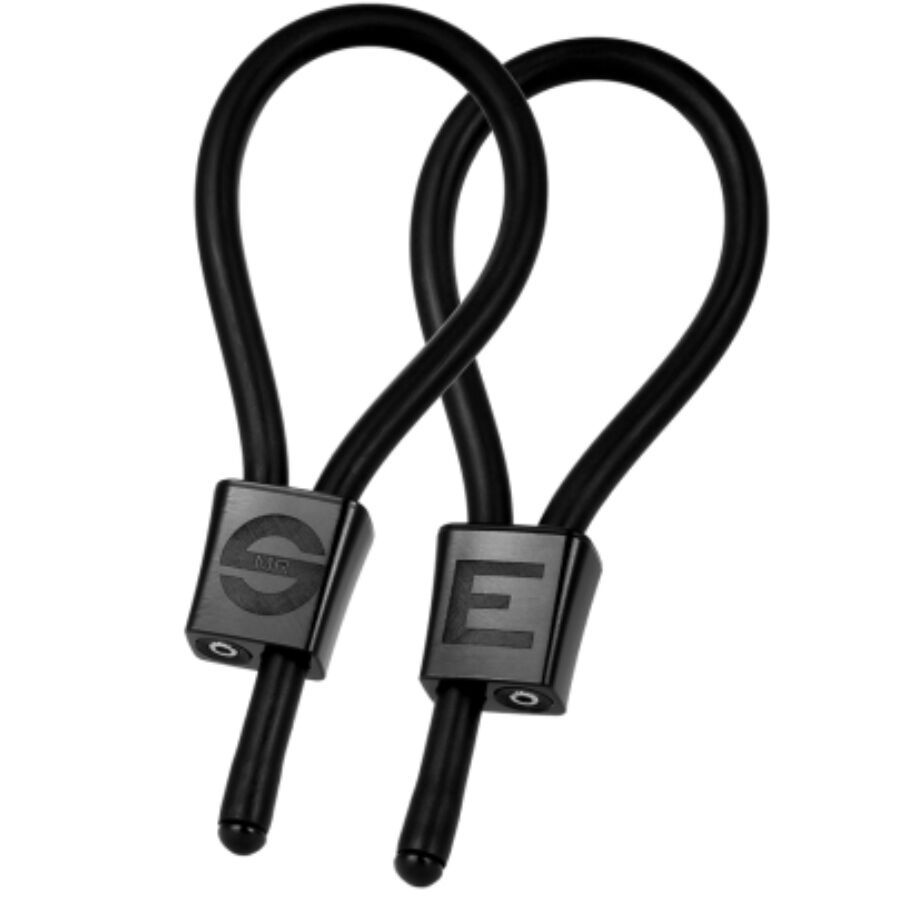 Electrastim - Prestige Electra Loops Verstellbare Cockringe Schwarz