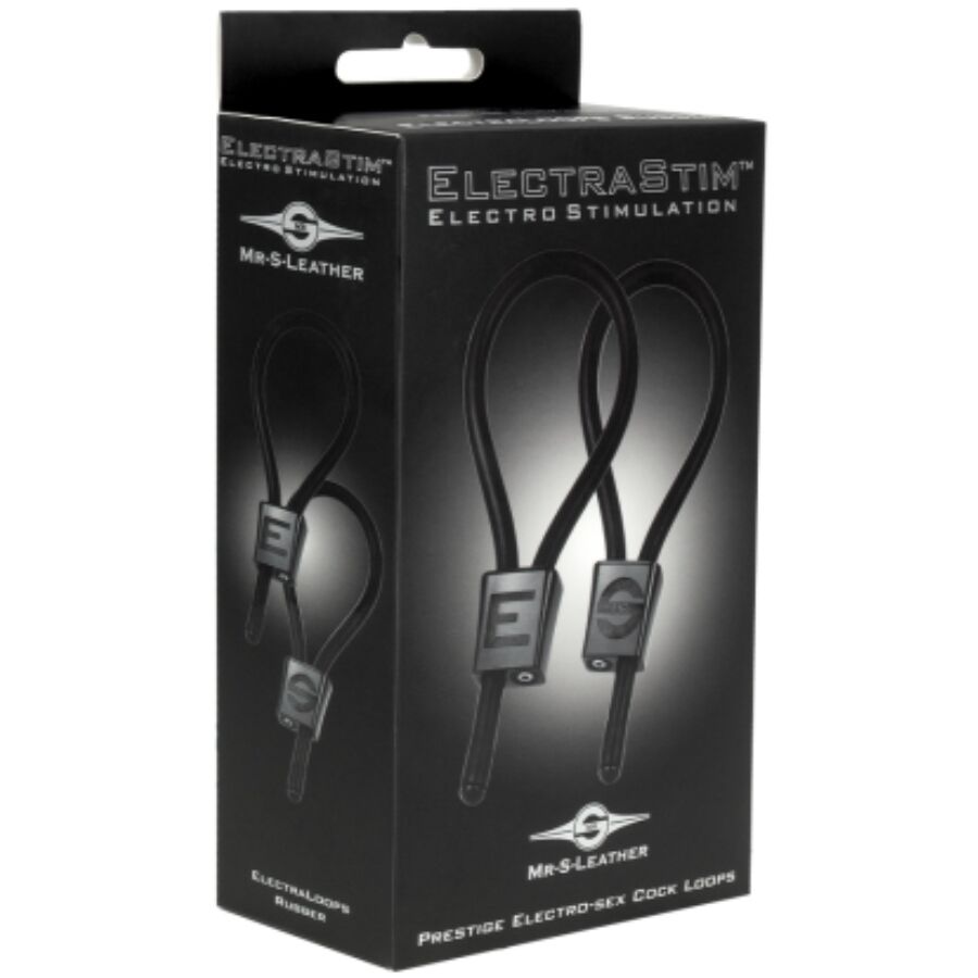 Electrastim - Prestige Electra Loops Verstellbare Cockringe Schwarz