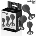 Addicted Toys - 3er-Set Analplug Mit Juwel