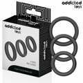 Addicted Toys - Set Aus Flachen Silikonringen
