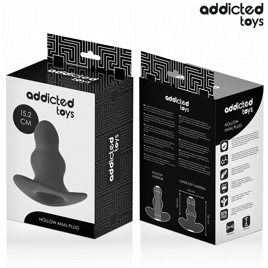 Addicted Toys - Hohl Anal Plug XXL 15,2 Cm