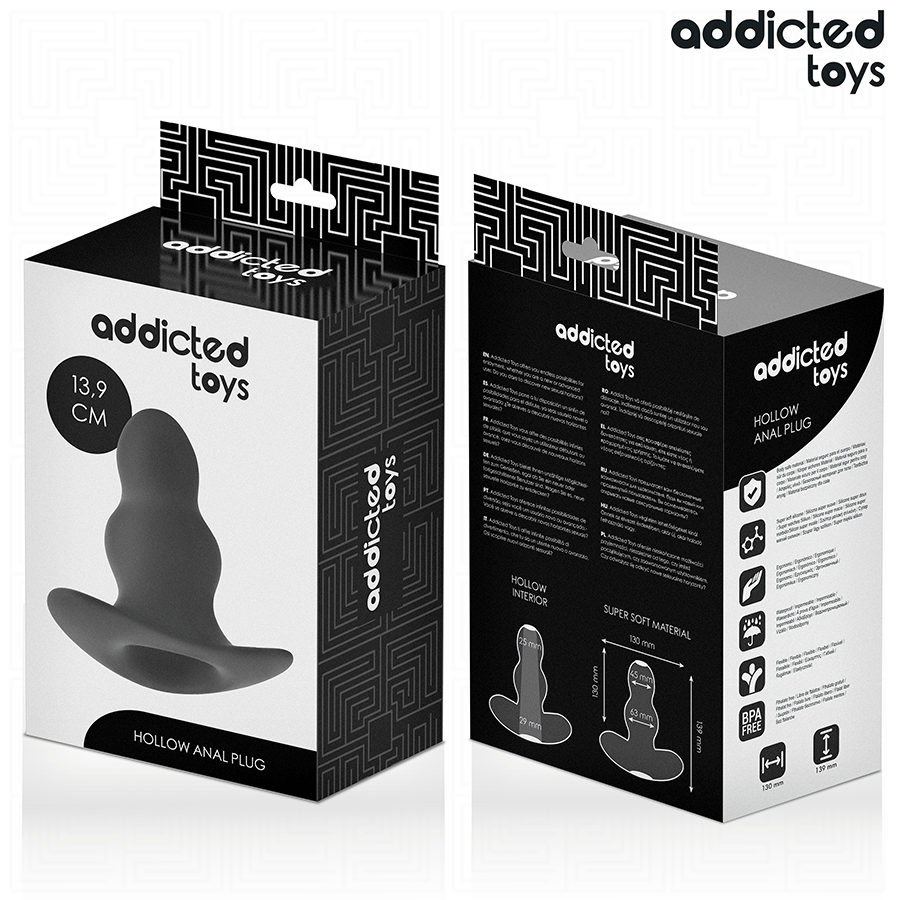 Addicted Toys - Hohl Anal Plug XL 13,9 Cm
