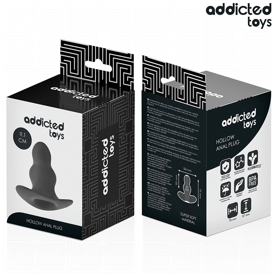 Addicted Toys - Hohl Anal Plug L 11,1 Cm