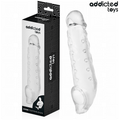 Addicted Toys - Transparente Penishülse Größe M 27 Cm