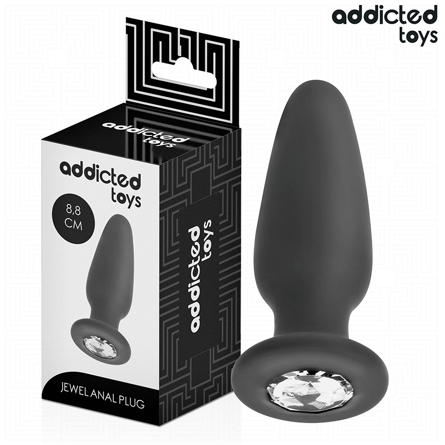 Addicted Toys - Anal Plug Mit Juwel S 8,8 Cm