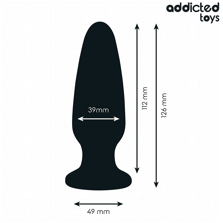Addicted Toys - Anal Plug Mit Juwel 12,6 Cm