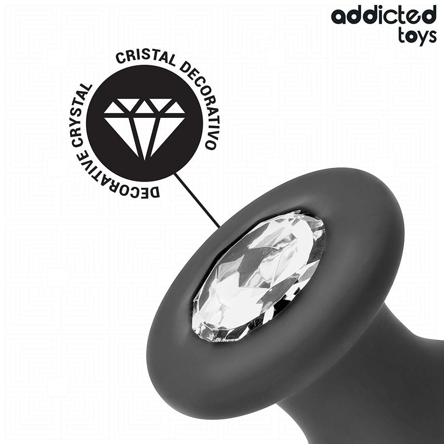 Addicted Toys - Anal Plug Mit Juwel 12,6 Cm