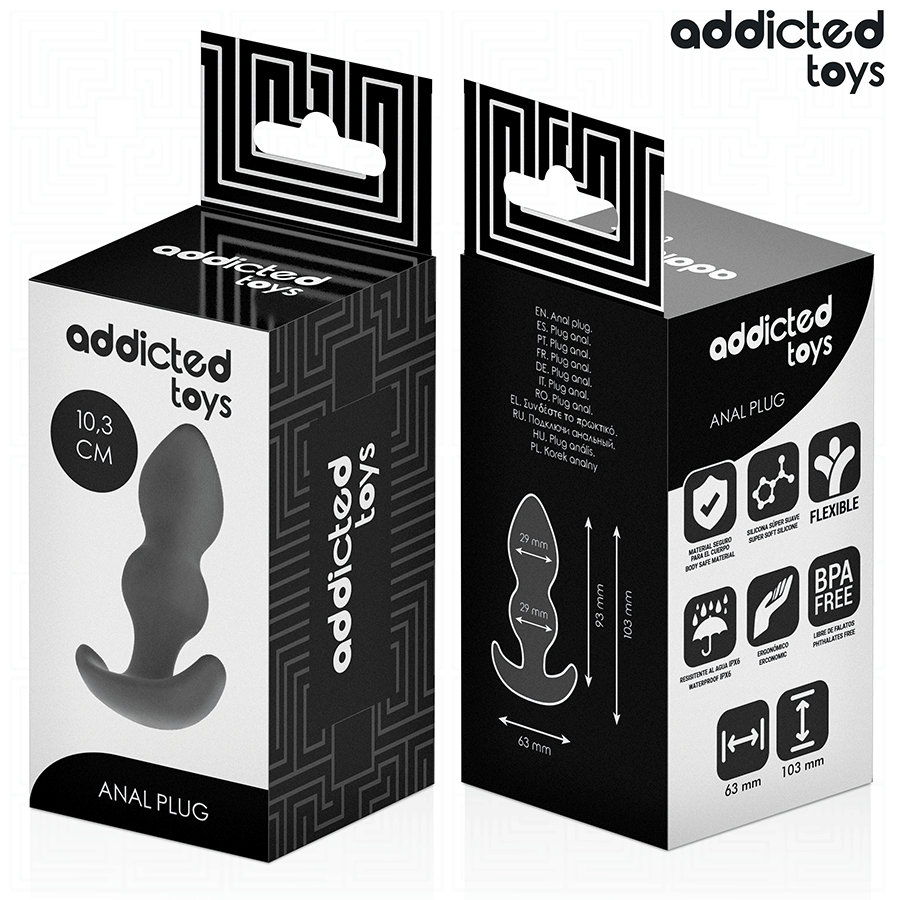 Addicted Toys - Analstecker S 10,3 Cm