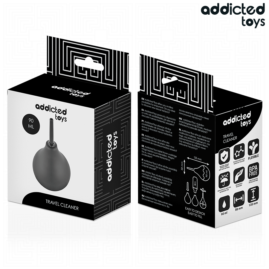 Addicted Toys - Reise-Analreiniger Größe S 90 Ml