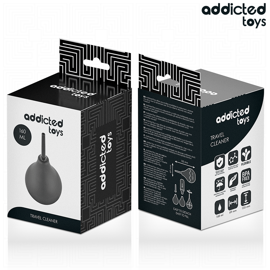 Addicted Toys - Reise-Analreiniger Größe M 160 Ml