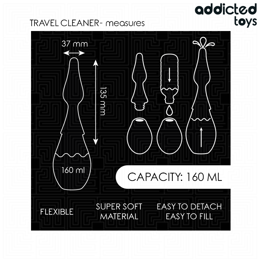 Addicted Toys - Reisereiniger Modell 1