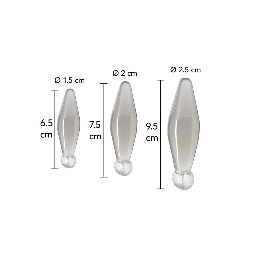 Toyjoy - Anal Play Finger Rimmer 3 Stãœck Transparent