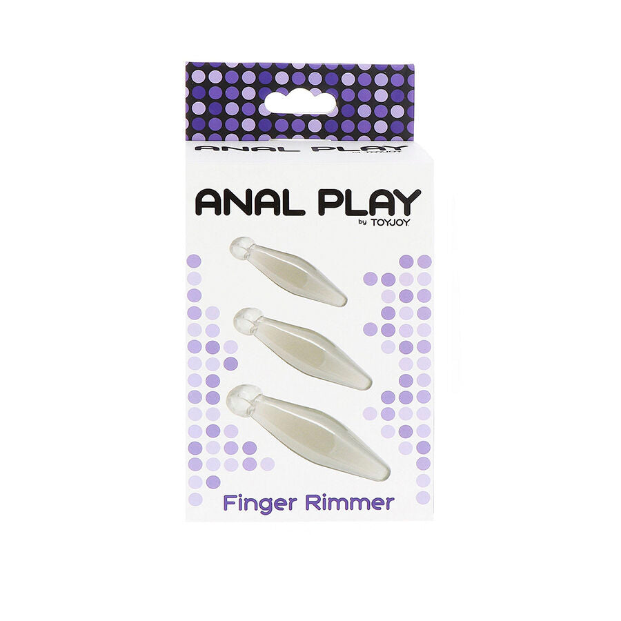 Toyjoy - Anal Play Finger Rimmer 3 Stãœck Transparent