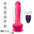 Silexd - Realistischer Penis Modell 18 Rosa Vibration + Fernbedienung Lrs