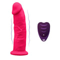 Silexd - Realistischer Penis Modell 2 Rosa + Fernbedienung Lrs 17 Cm