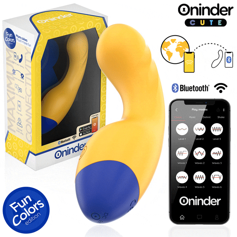 Oninder Cute - Love Buddy Master G-Spot Vibrator - Kostenlose Weltweite App