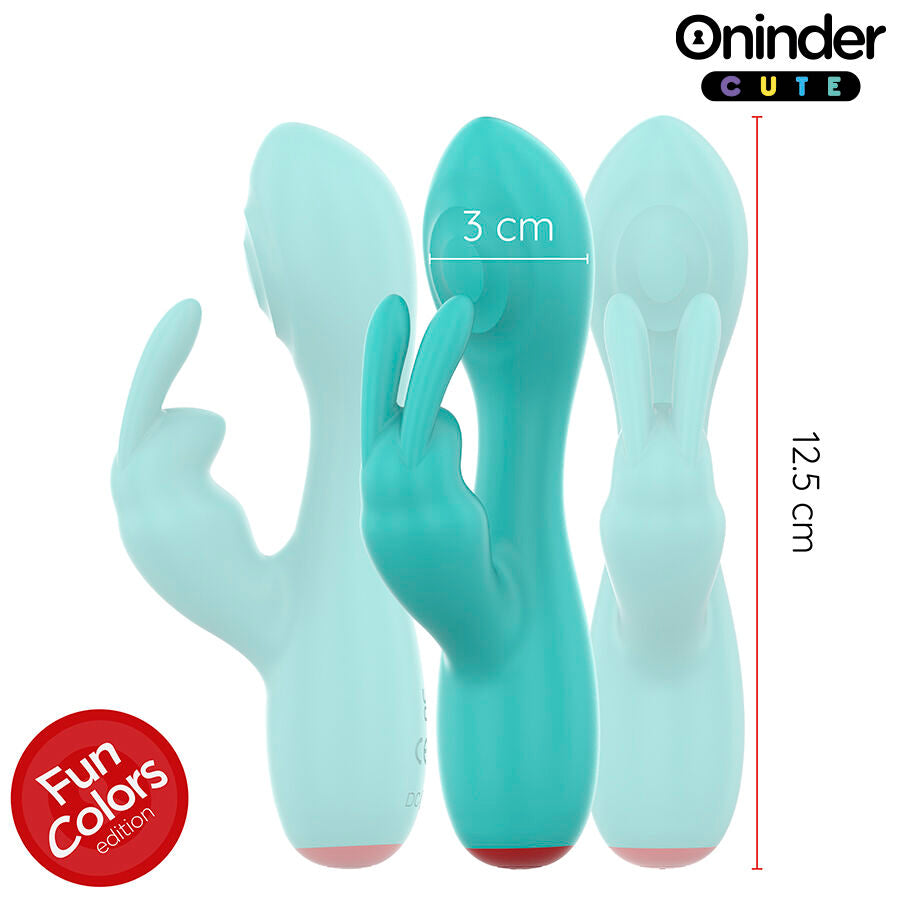 Oninder Cute - Love Bunny G-Spot Klitoralvibrator - Kostenlose Weltweite App