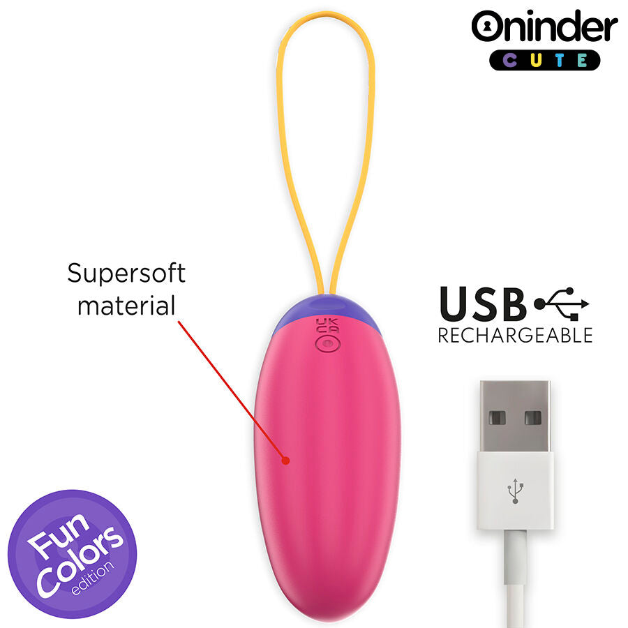 Oninder Cute - Love Pleasure Vibro-Wave Tapping Silikon-Ei - Kostenlose Weltweite App