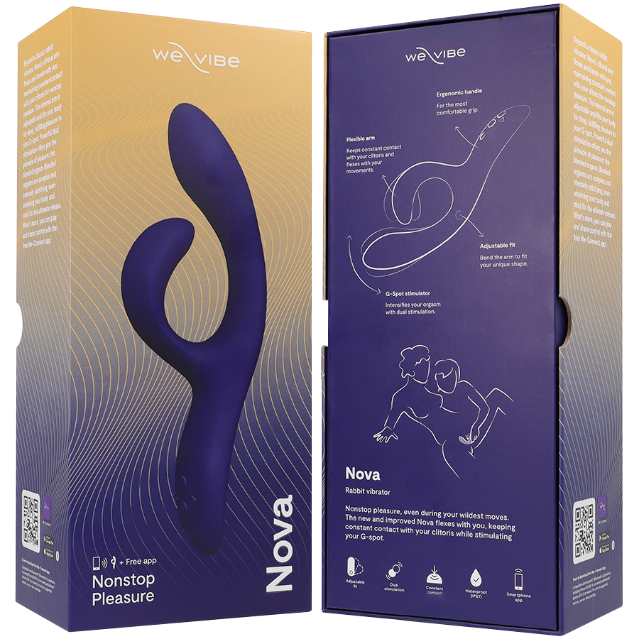 We-Vibe - Nova 3 Rabbit Vibrator Mitternachtblau