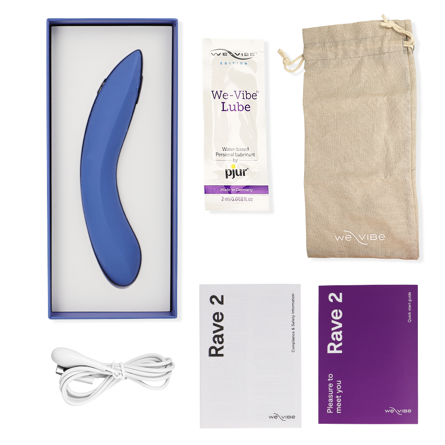 We-Vibe - Rave 2 G-Spot Vibrator Blau