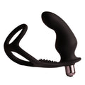 Rocks-Off - Ro-Zen Rro Anal Plug Mit Vibrierendem Penisring Schwarz
