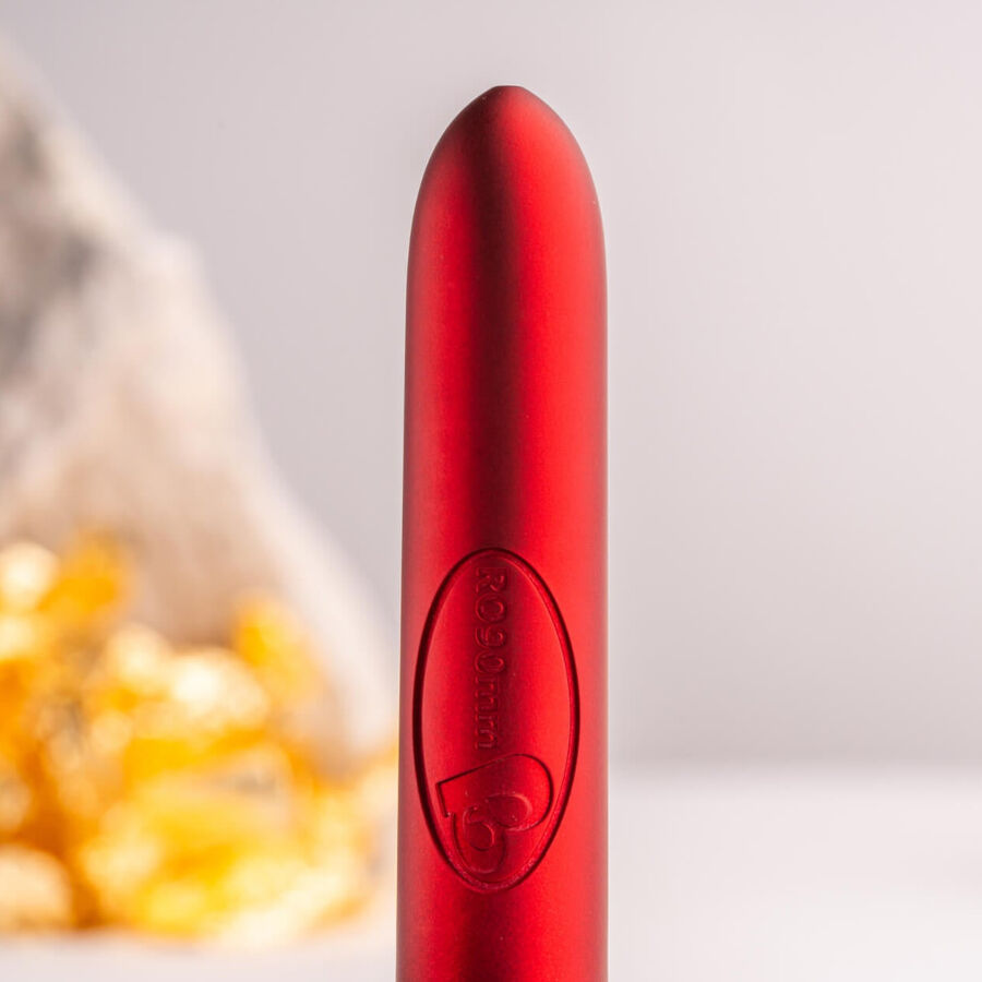 Rocks-Off - Ro-90 Scarlet Velvet Vibrierendes Bullet Rot