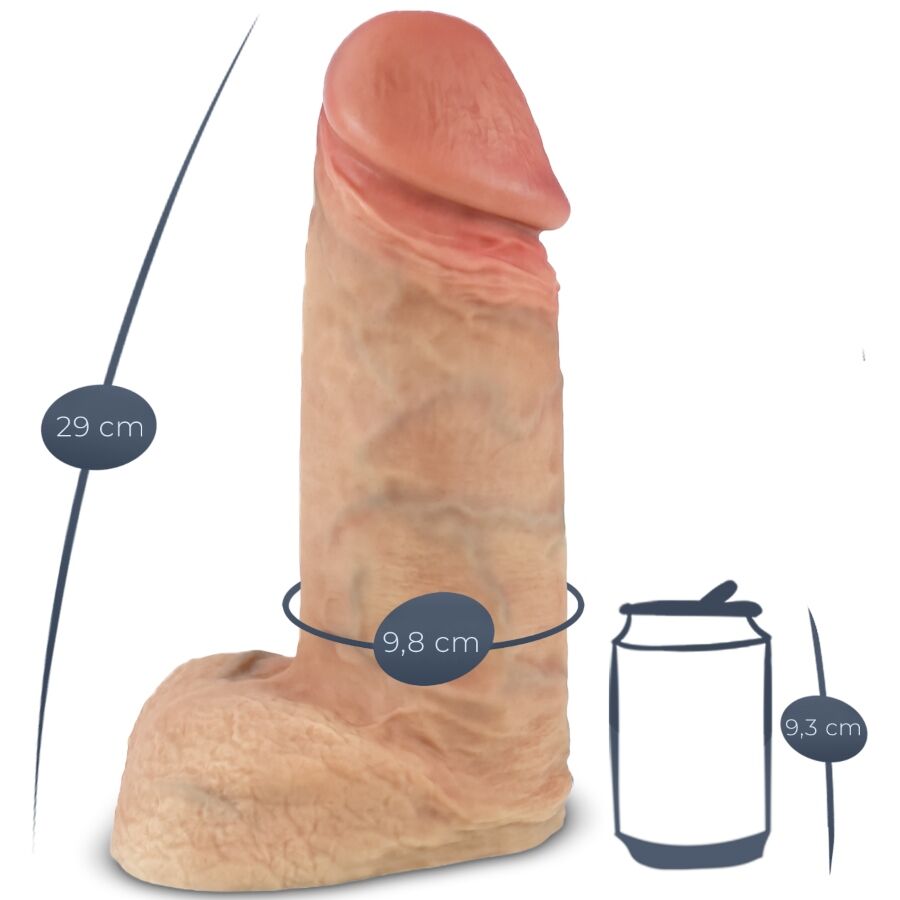 Silexd - Modell 1 Xtreme Premium Silikon Realistischer Penis 28 Cm